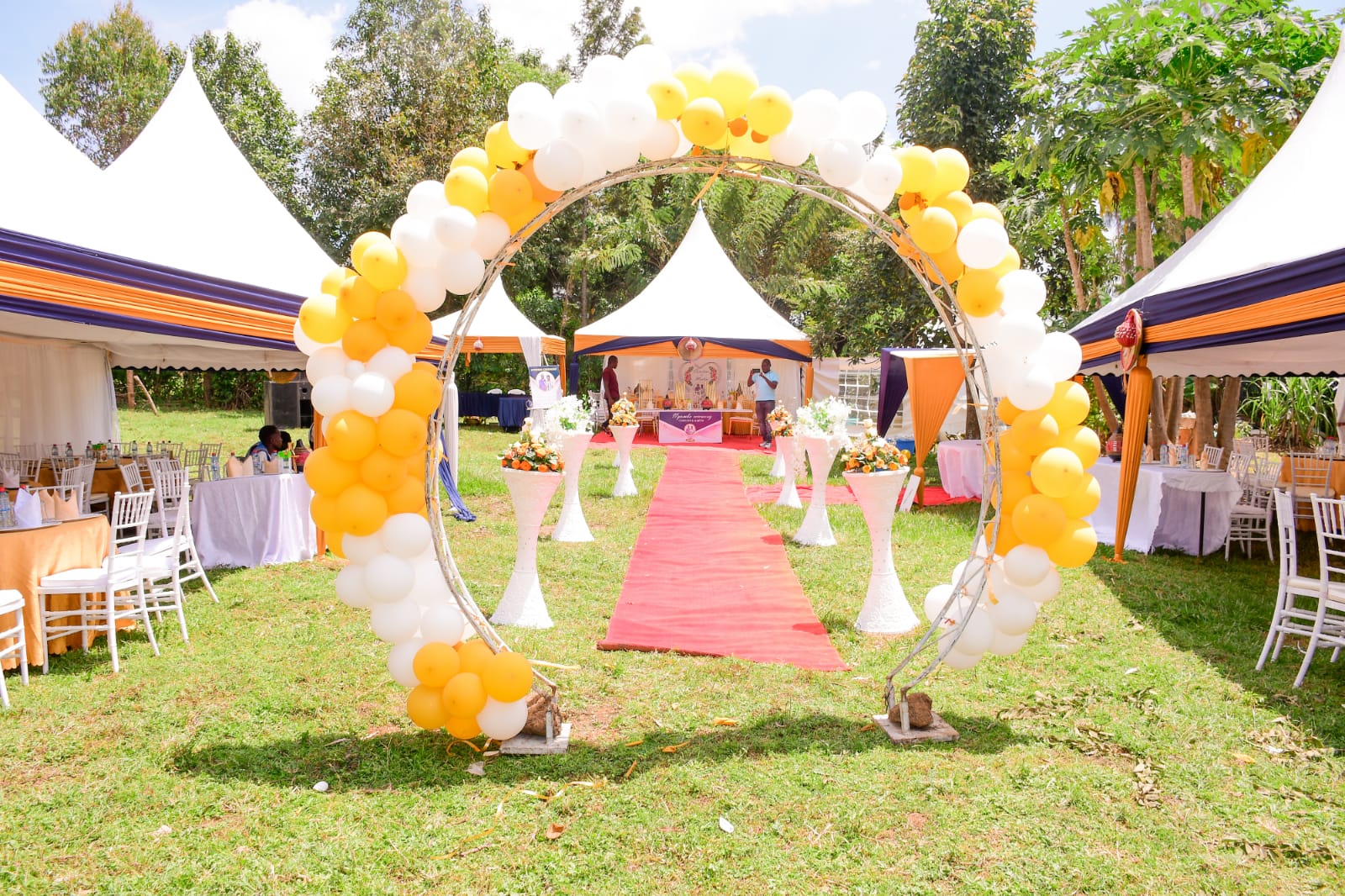 Sarami Events - Beautiful Wedding Reception Nairobi